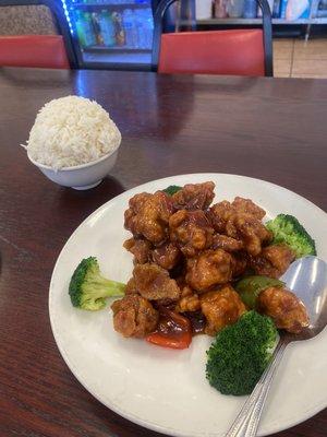 Orange chicken