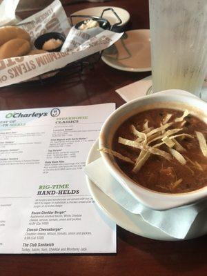 Chicken tortilla soup