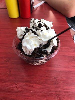 Oreo Brownie Sundae