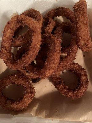 Burned Onion Rings