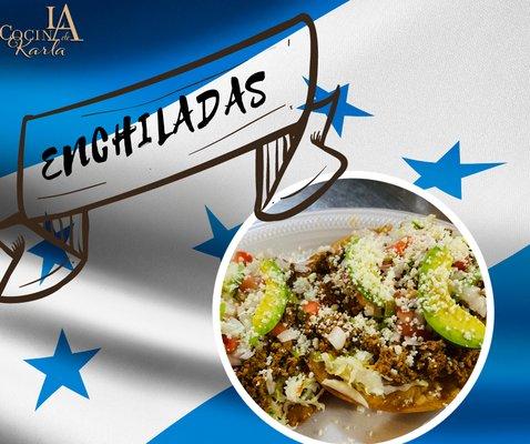 Enchiladas Catrachas