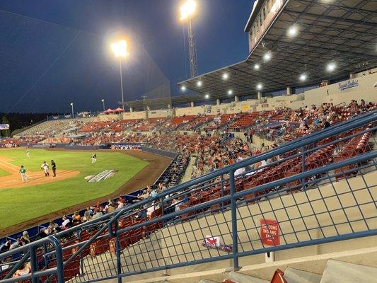 Stands built in '53