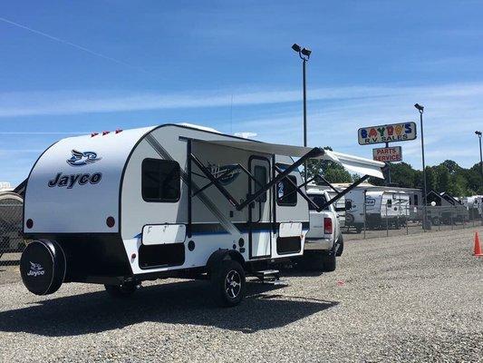 The Humminbird trailer by Jayco