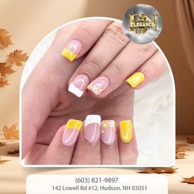 Make a difference with your nails!  Don't let a boring old manicure hold you back. Visit us to transform your look and shine with a fresh,