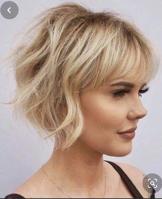 This was the haircut I showed the hair stylist.