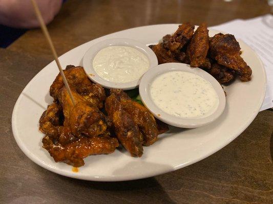 Smoked Kitchen Sink & Buffalo Wings