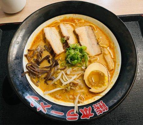 Miso Ramen (made spicy)