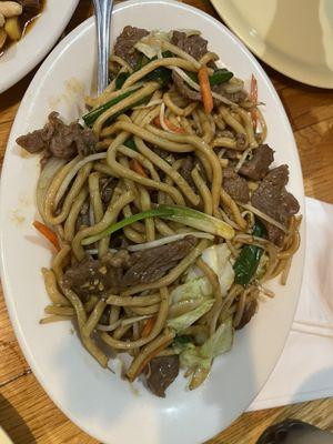 Beef chow fun