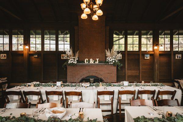 Our dinner set up, so gorgeous!