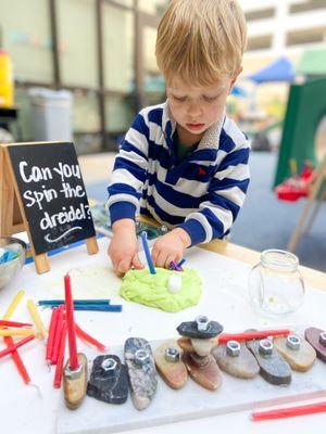 Baby and Me Classes at the Erika J. Glazer Early Childhood Center. Explore art and sensory play.