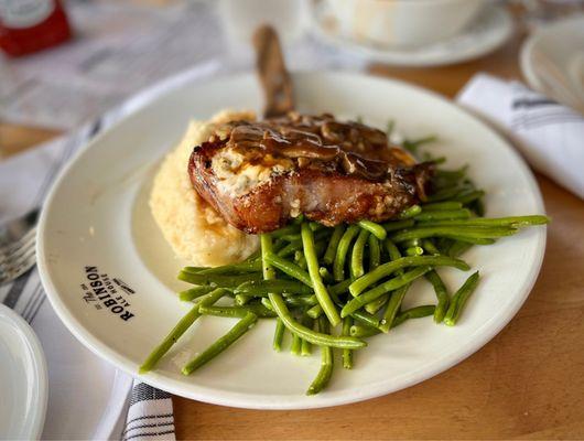 NY Strip Steak - pricy / bland