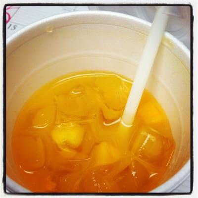 Agua De Mango...Its on hit...yummy you can see the mango chunks in it