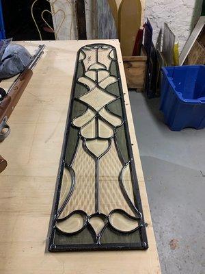 We build custom stained glass windows.