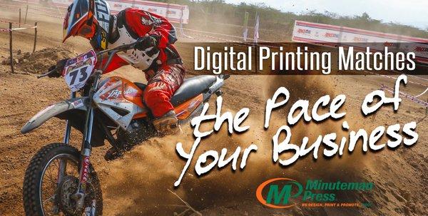 Digital Printing Matches the Pace of Your Business