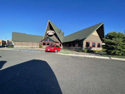 Outside view of restaurant