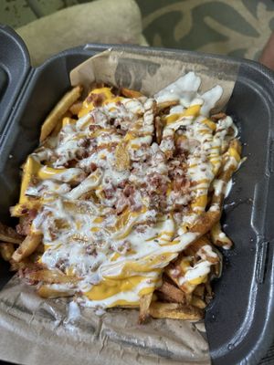 Loaded Bacon Ranch Cheese Fries* THE BEST