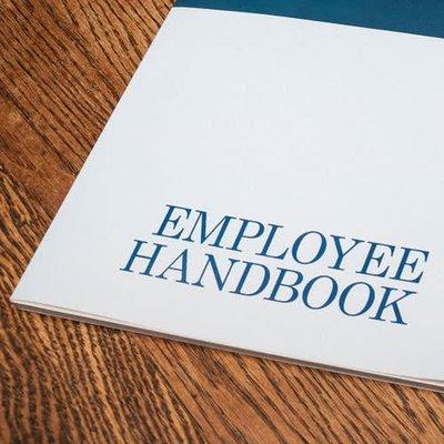 Do you need an employee handbook?  We can write one for you.