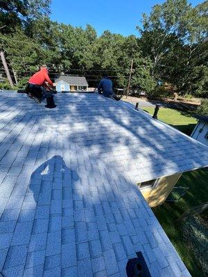 Another quality Roof Done  By 
 Hill Top Roofing  Team
 Call us to make yours