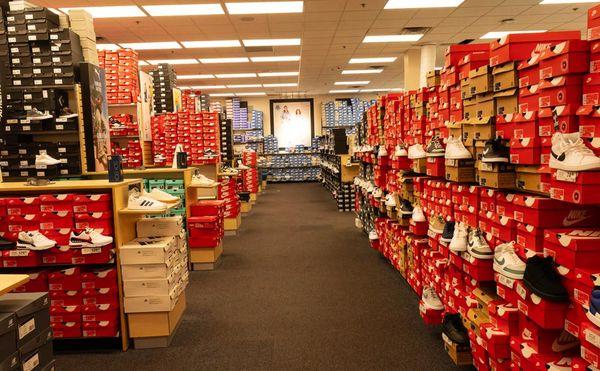 Wide Shot of Interior of Store