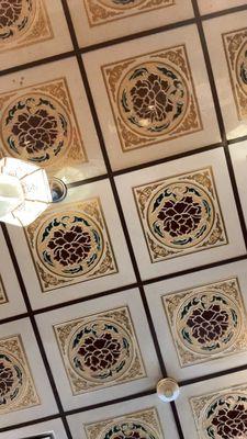 The ceiling