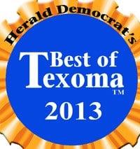 Voted Best of Texoma 2012 and 2013-Thanks Texoma!!