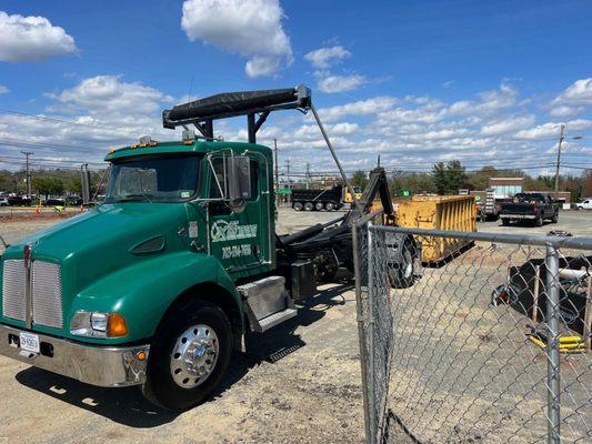 Construction Dumpster Rental For WaWa In Manassas on Sudley Rd