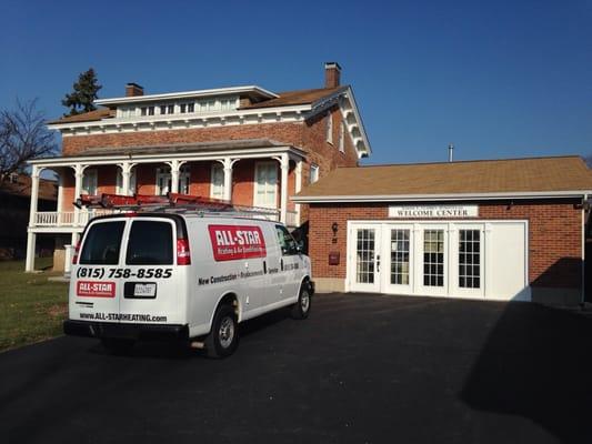 All-Star Heating @ The Glidden Homestead in DeKalb, IL