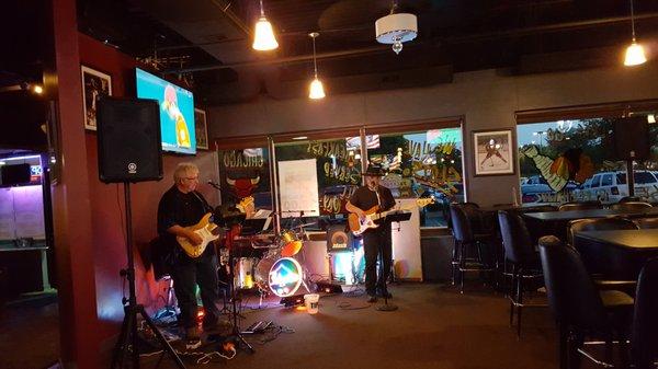 Come on in to see an excellent band called The 3 Aces.....good prices for food and drinks....