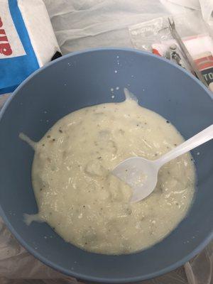 Clam chowder...really delicious!