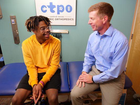 CTPO offers physical therapy tailored for adolescents.