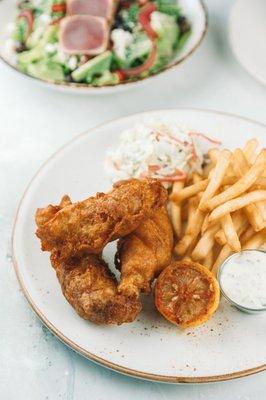 You can never go wrong with a classic, our Fish & Chips!