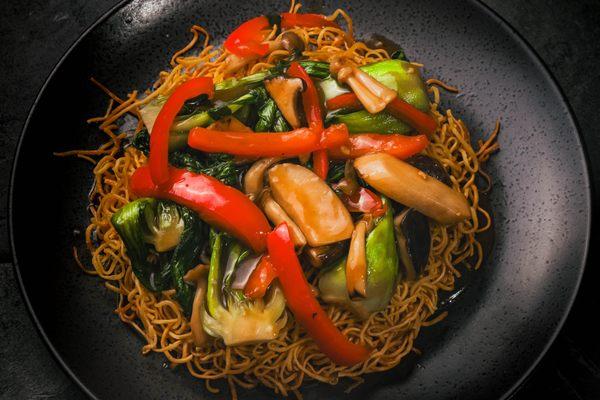 Crispy Birds Nest Noodles