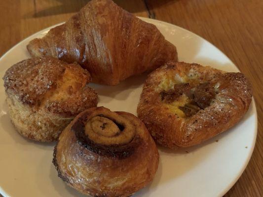 Basket of pastries