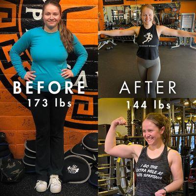 Karina Garcia's amazing transformation her at Elite Spartans!!