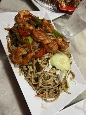 Pepper Shrimp Lo Mein