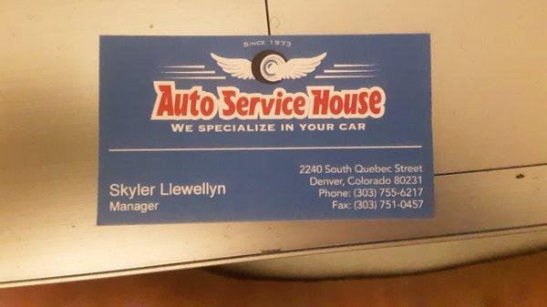 Auto Service House