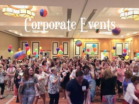 Fun Corporate Entertainment with engaging crowd interaction.