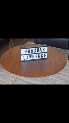 Follow us on Instagram @waxbarlawrence