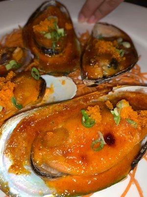 Baked Mussel $5.95