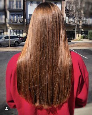 Gorgeous hair cut and gloss!