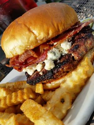 Dover Bacon Bleu Burger $1 off on Mondays.