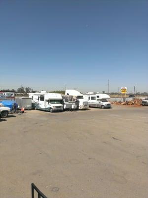 Rv, boat, car and utility trailer storage availble.