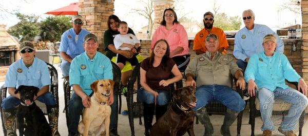 Meet the family at Castaway Lodge, the best guides and support staff on the Texas coast.