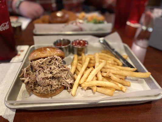 BBQ Pulled Pork Sandwich