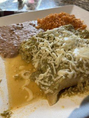 Enchiladas Verdes