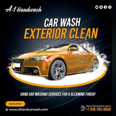 Revitalize Your Ride: Hand Car Washing Services for a Gleaming Finish!