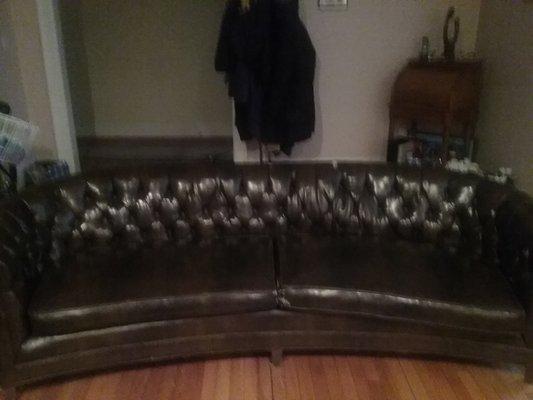 This is the sofa that was done 37 years ago