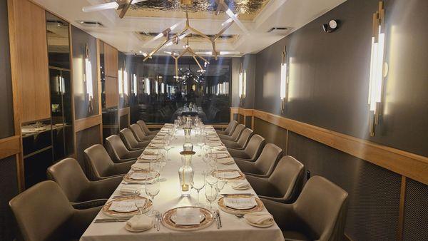 Private dining room