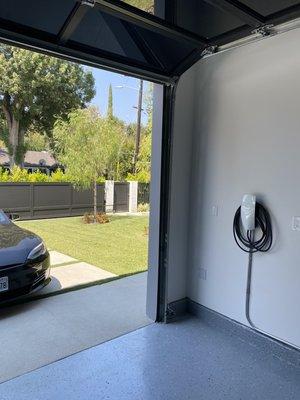 Tesla wall charger