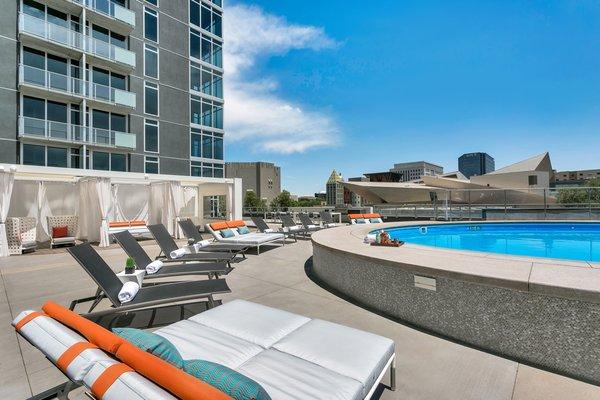 Rooftop Lounge with Swimming Pool